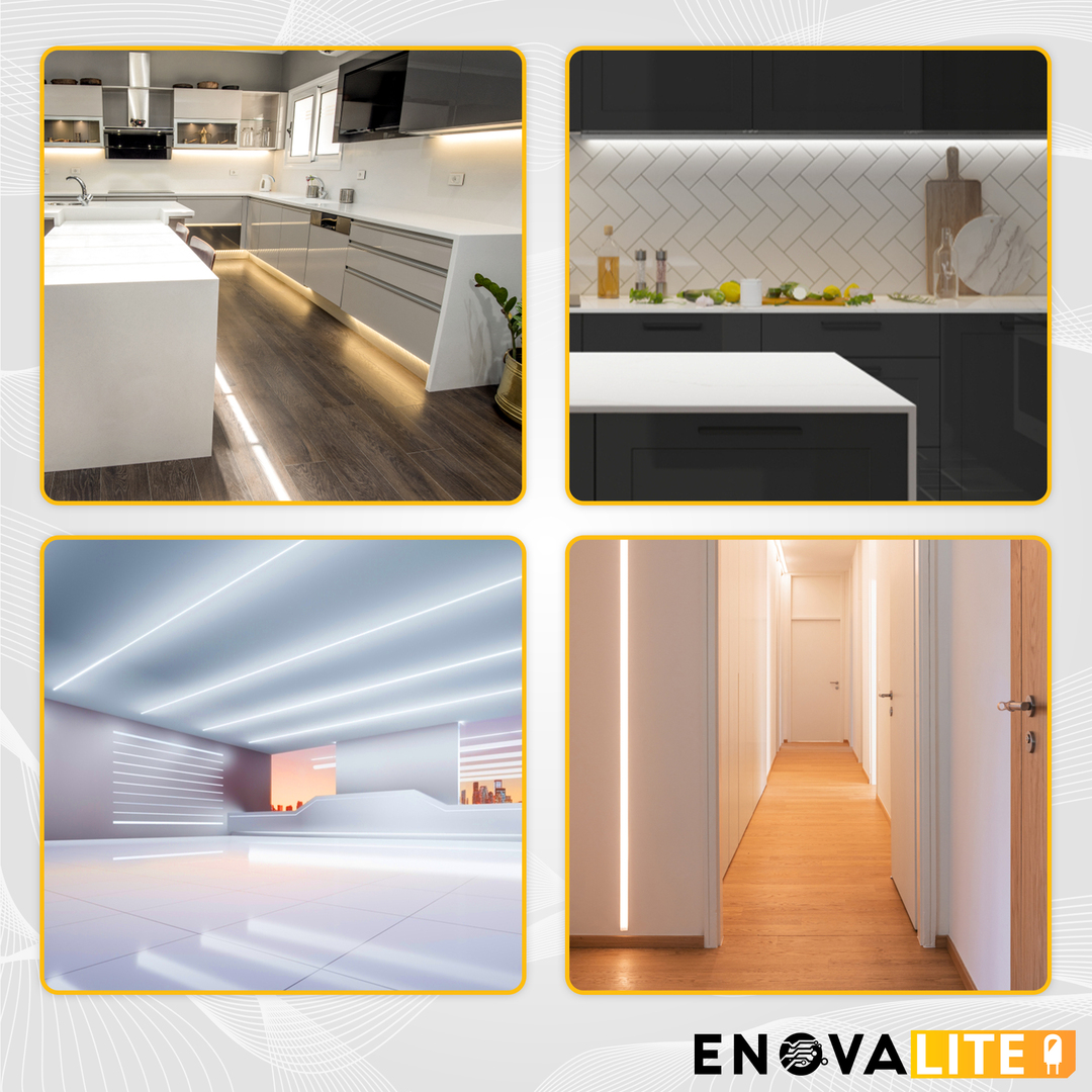ENOVALITE LED-Streifen mit CCT-Funktion, 24 V, IP65