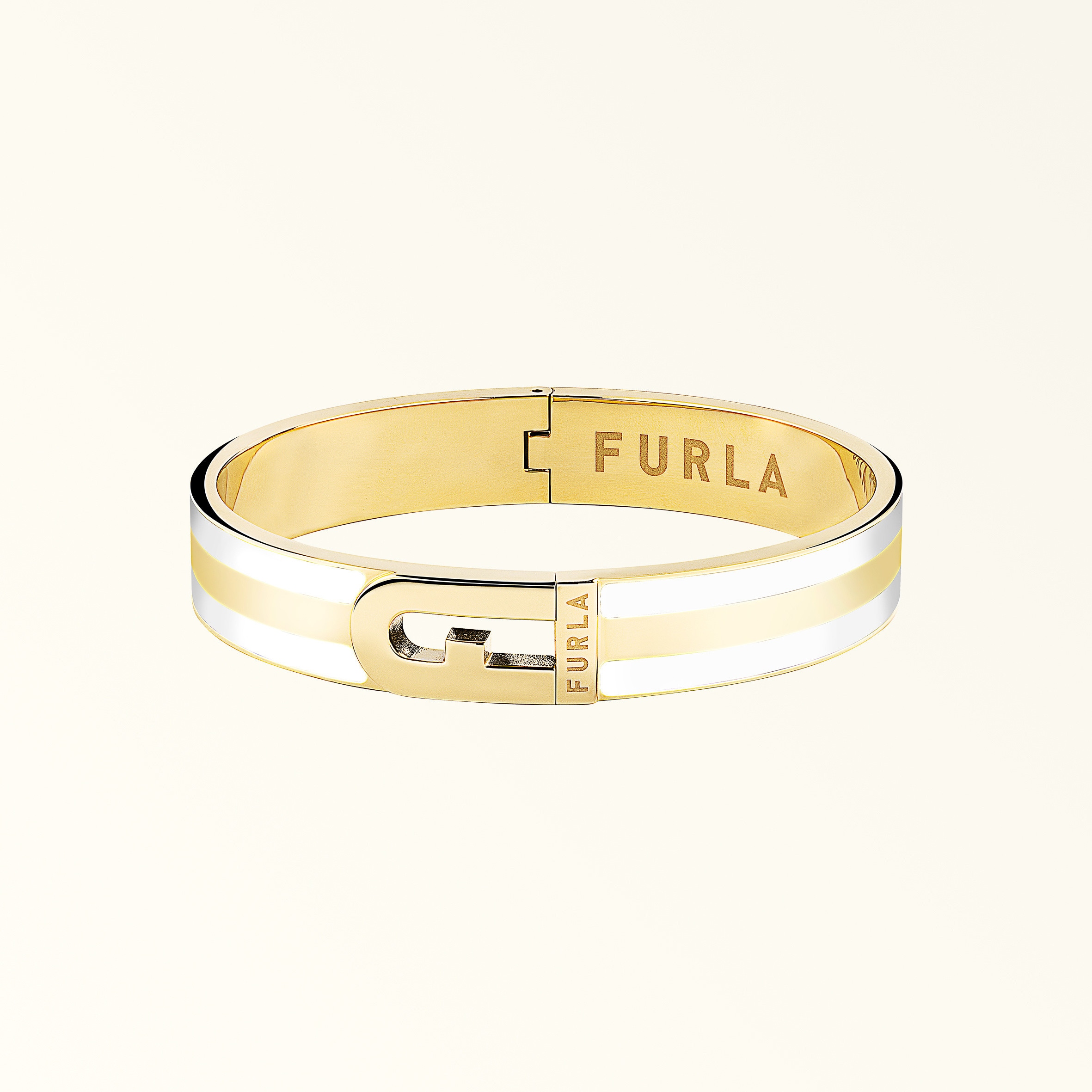 Furla prugasta torba s lukom
