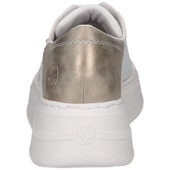 Rieker Plateau Sneaker in weiß