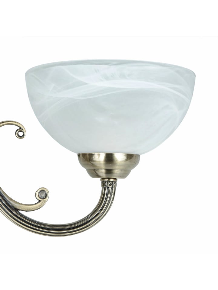 Licht-Erlebnisse Wandlampe in Bronze Weiß günstig kaufen onesize