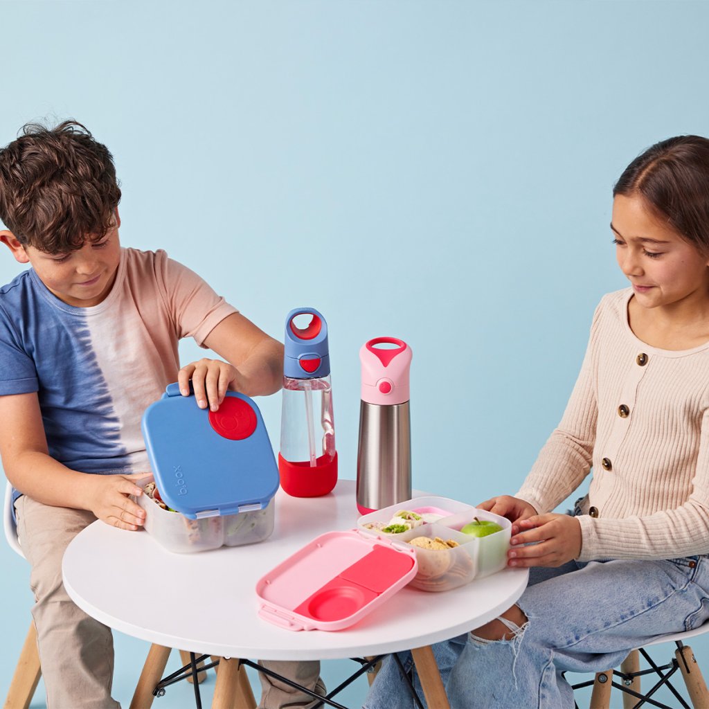 b.box Lunchbox groß – Flamingo Fizz