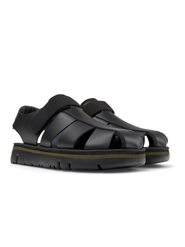Camper Halbsandalen in Schwarz günstig kaufen