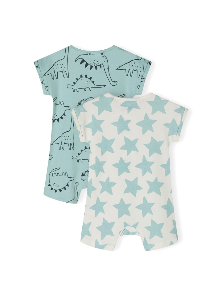 Minoti 2er. Set: Strampler 24babypack19 in mint günstig kaufen