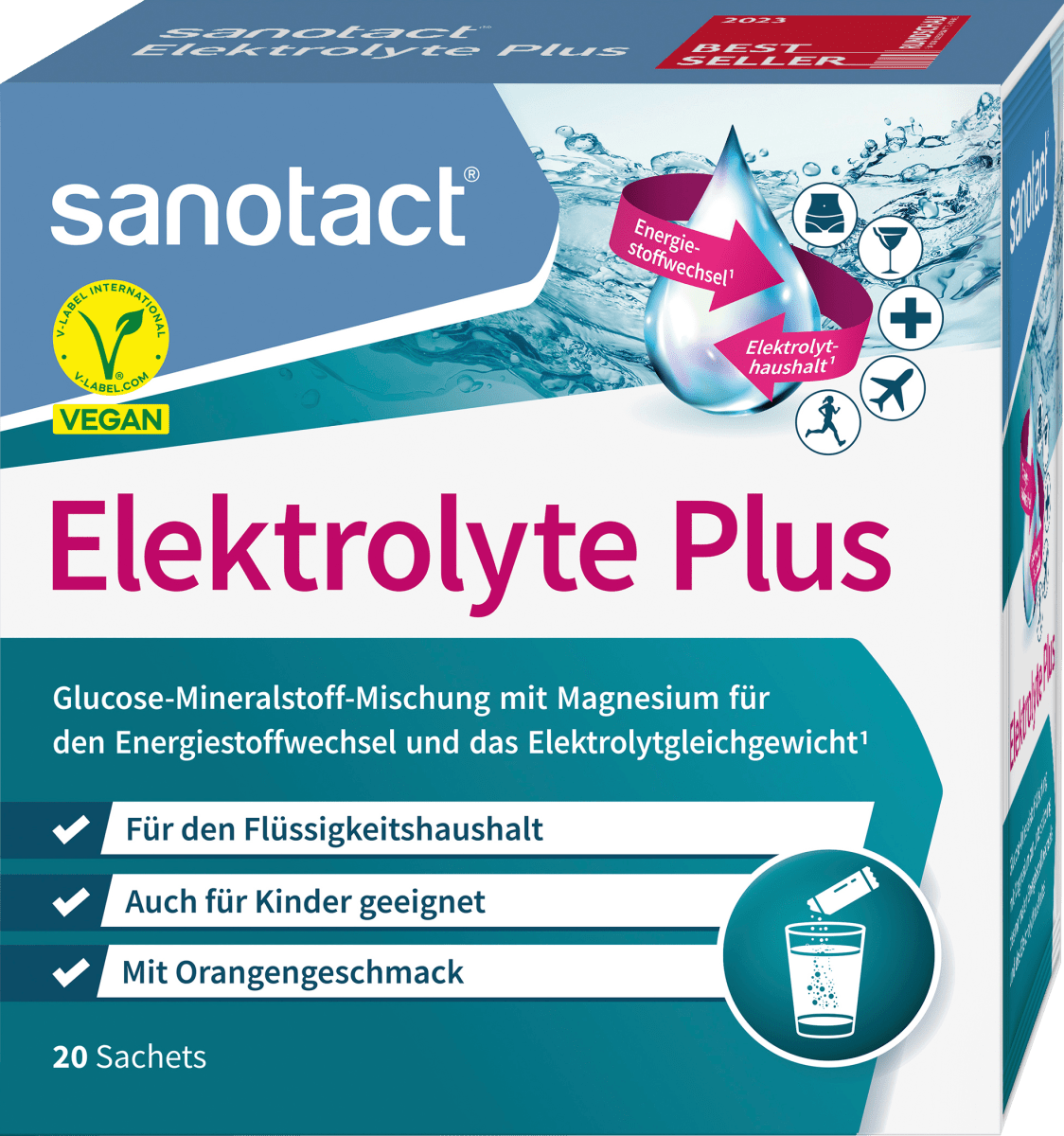 Elektrolyte Plus 20 St, 120 g