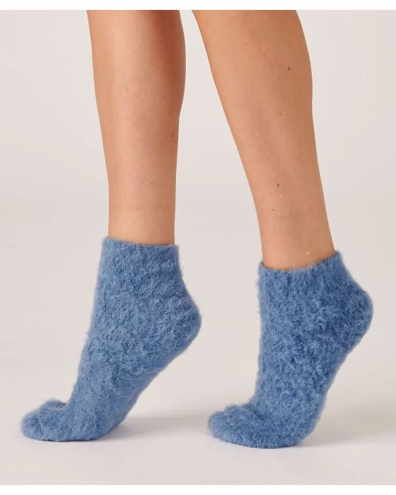 Mi-chaussettes de lit réversibles Thermolactyl.