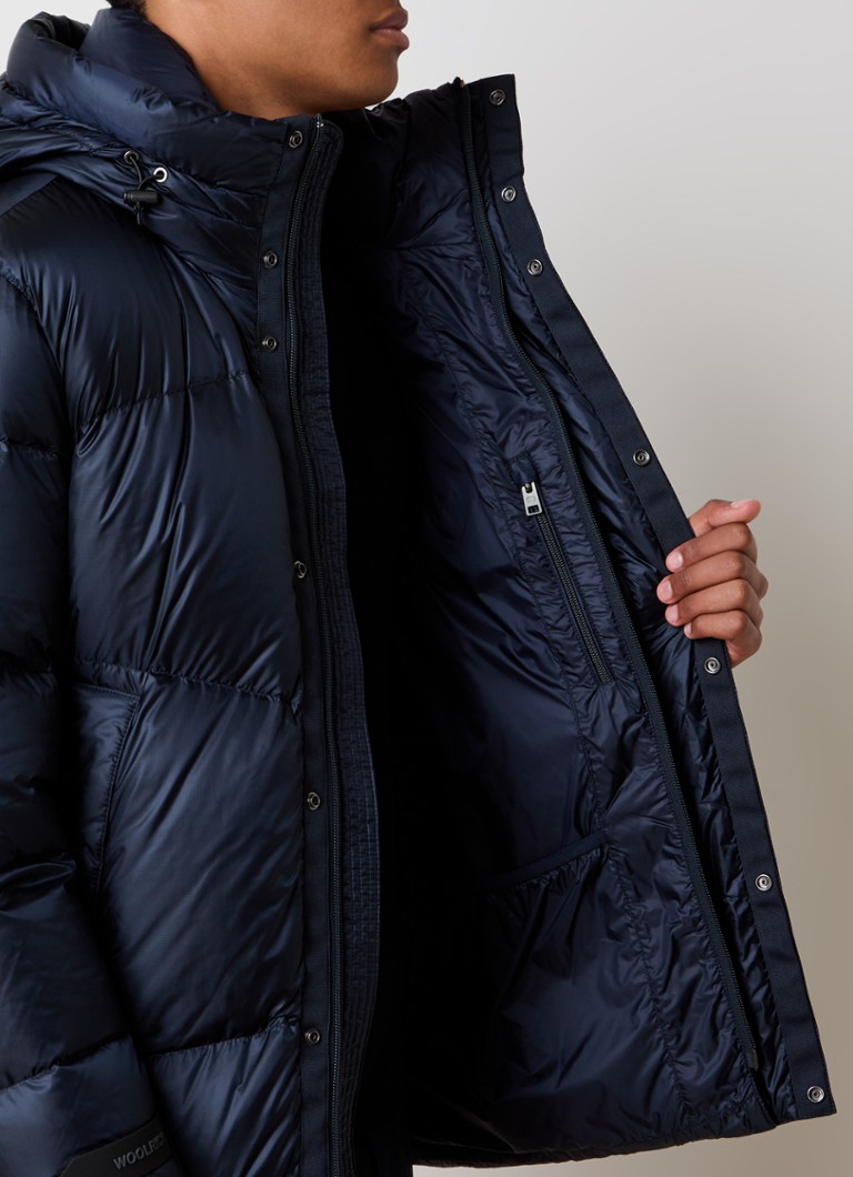 Woolrich  Puffer jack met donsvulling en capuchon