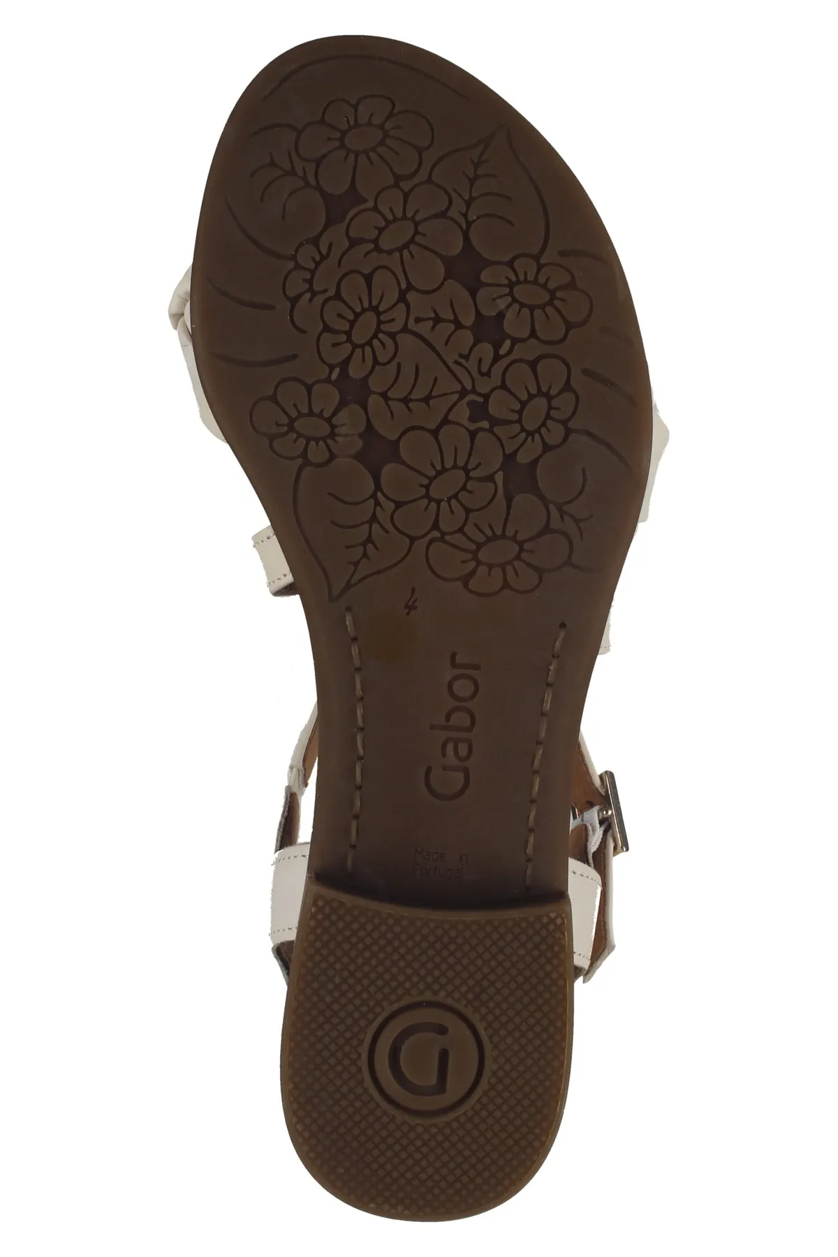 GABOR  Sandalette - Beige - Blockabsatz