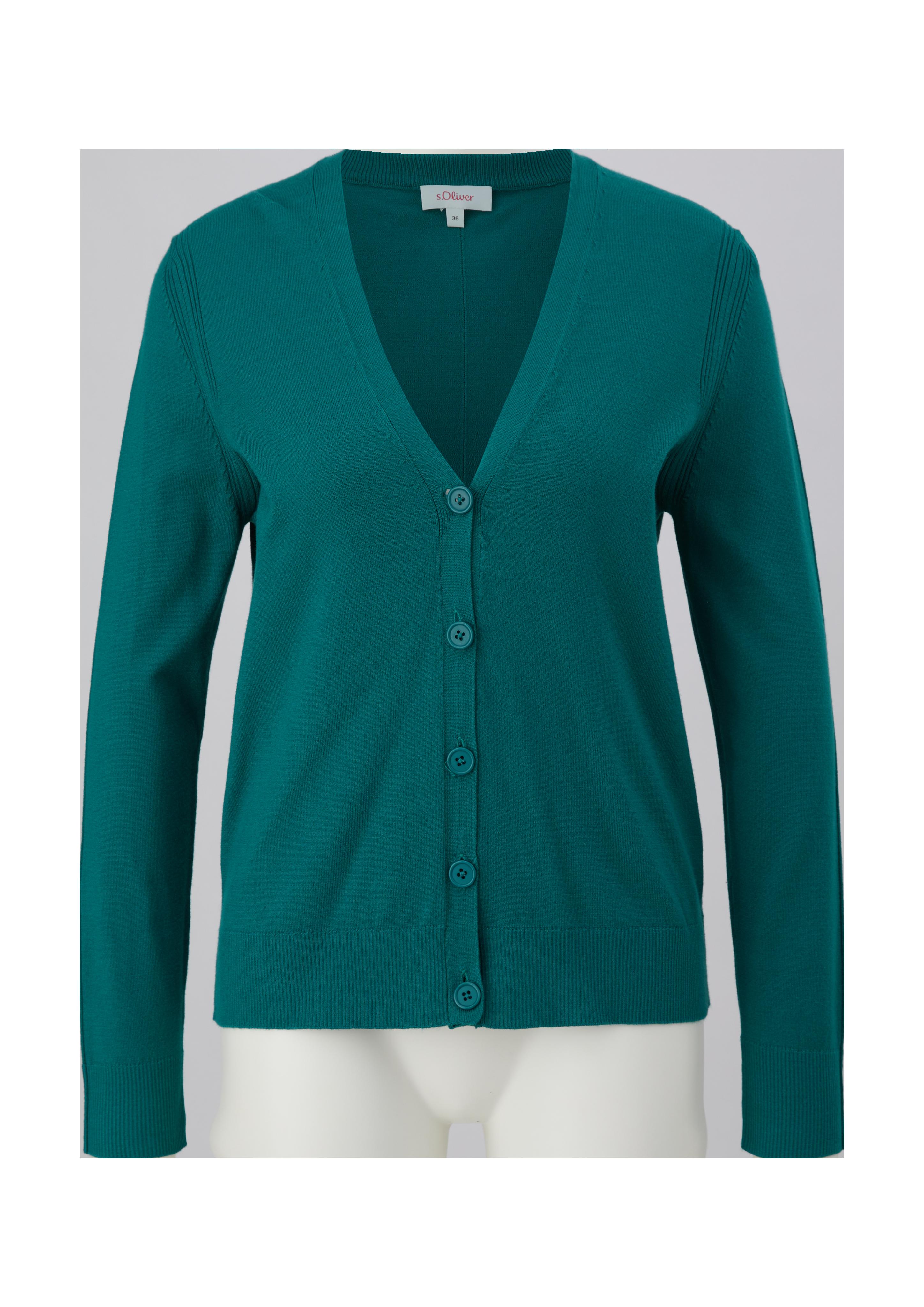Strickjacke aus Viskosemix  2134355-6694