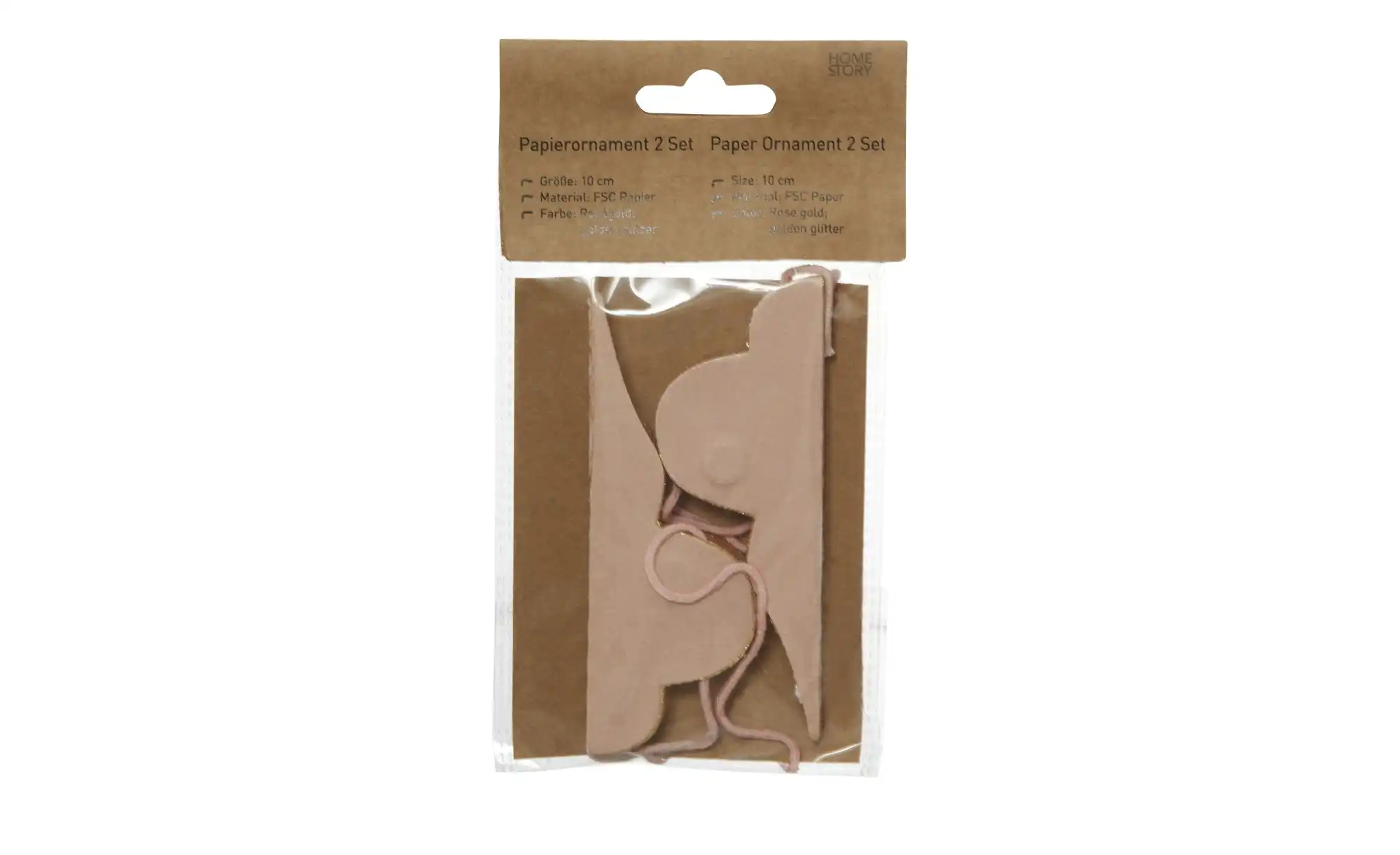 HOME STORY Papierornament Anhänger