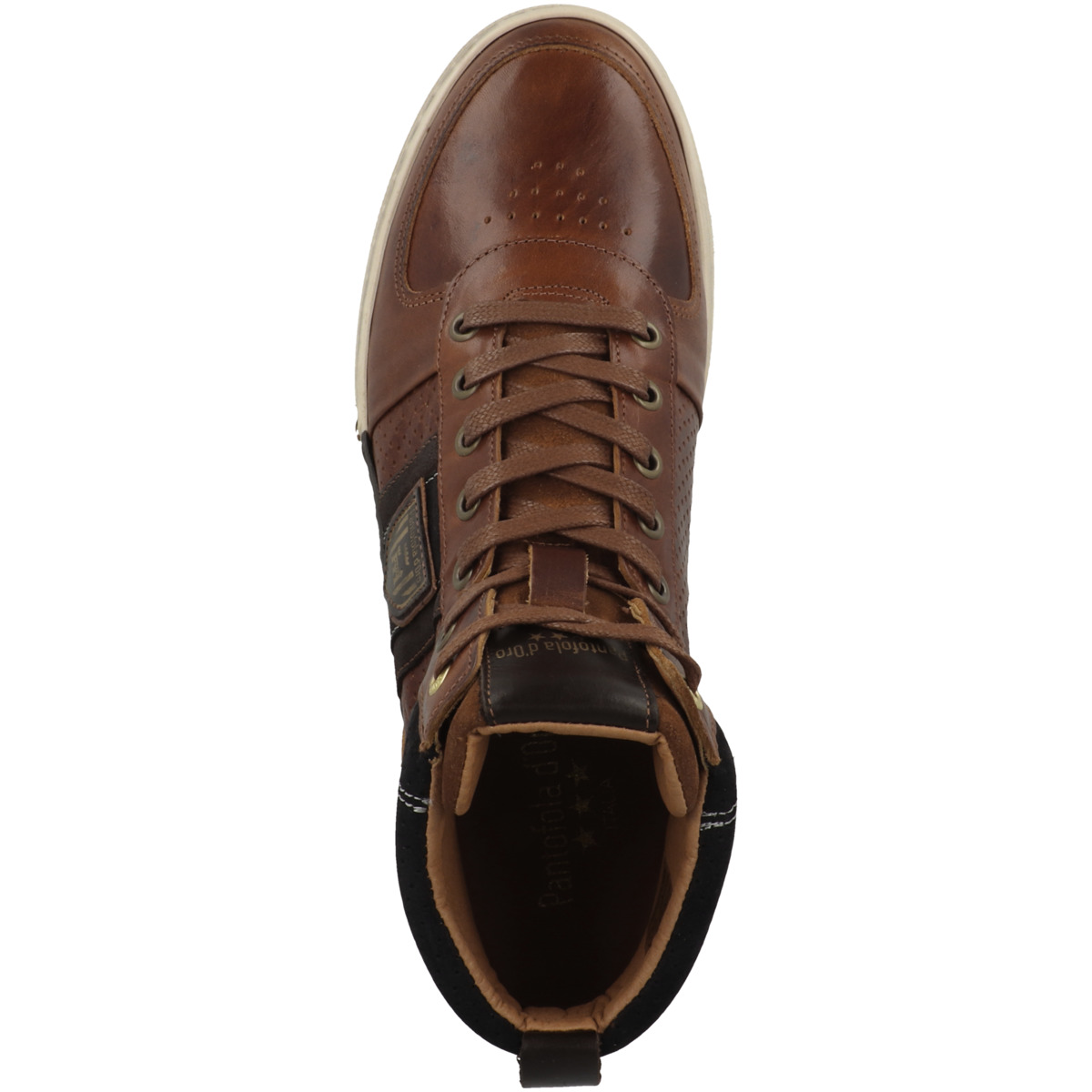 Pantofola d Oro Frederico Uomo Mid Sneaker mid braun
