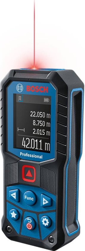 Lazerinis atstumo matuoklis Bosch GLM 50-22, mėlynas, 0601072S00