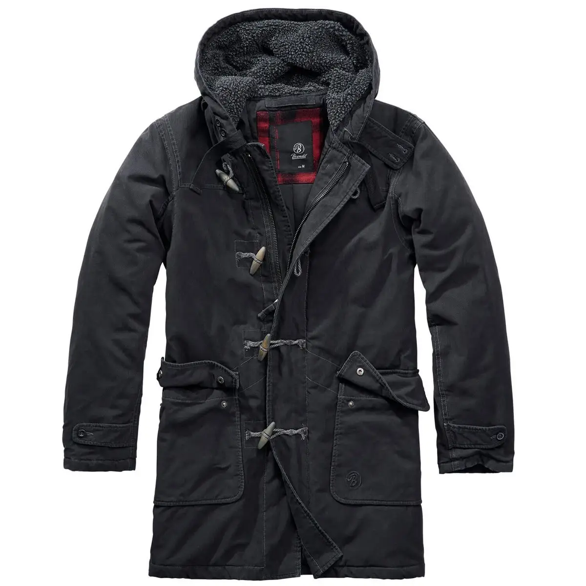 Brandit Woodson Outdoorparka schwarz