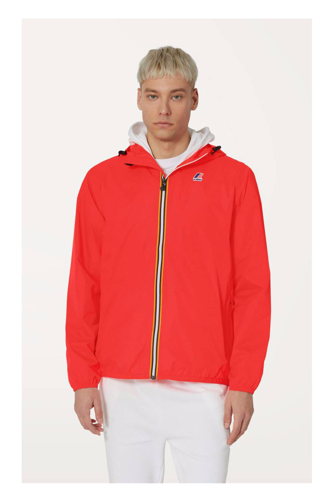 K Way Impermeables Trenchs Unisexe couleur rouge
