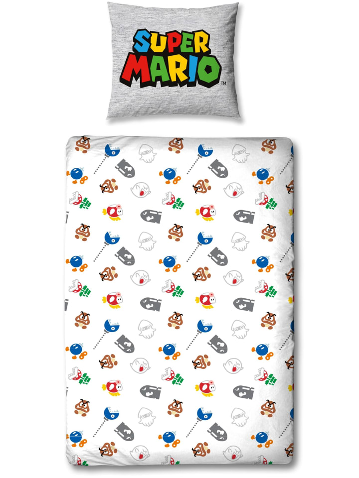 Super Mario Bettwäsche-Set 