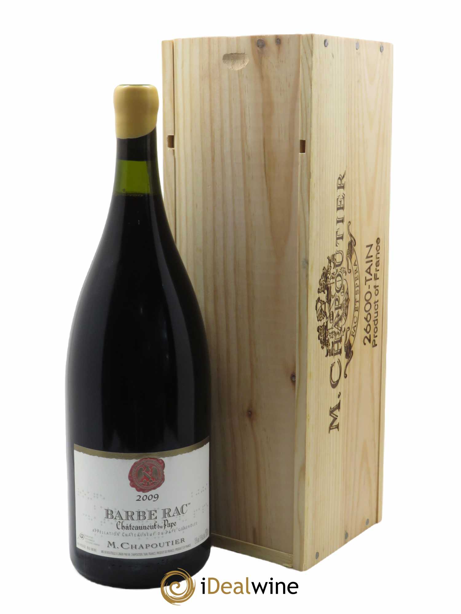 Châteauneuf-du-Pape Barbe Rac Chapoutier  2009 - Lot de 1 Magnum
