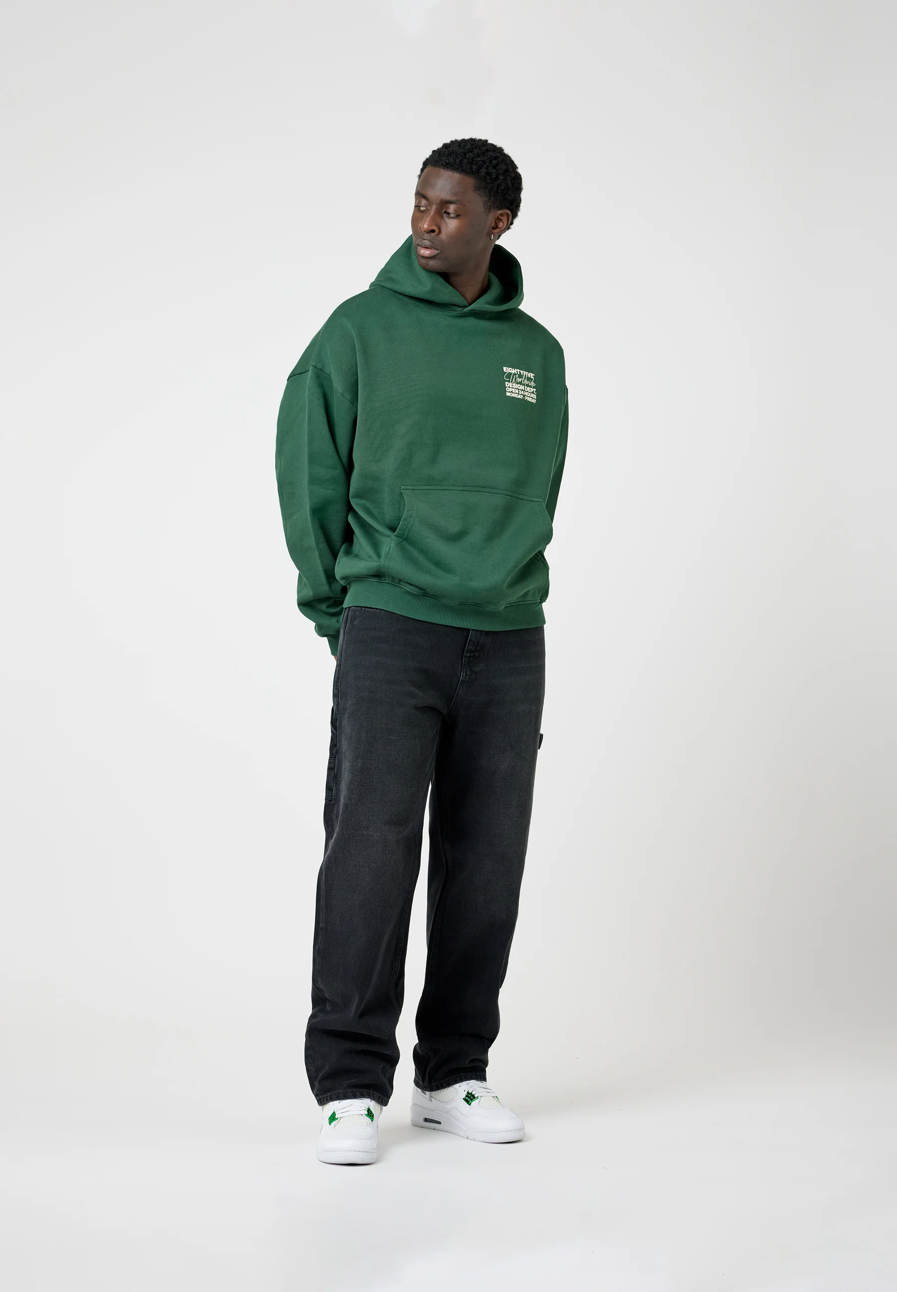 JEANS BAGGY CON LAZO EIGHTYFIVE - Vaqueros holgados