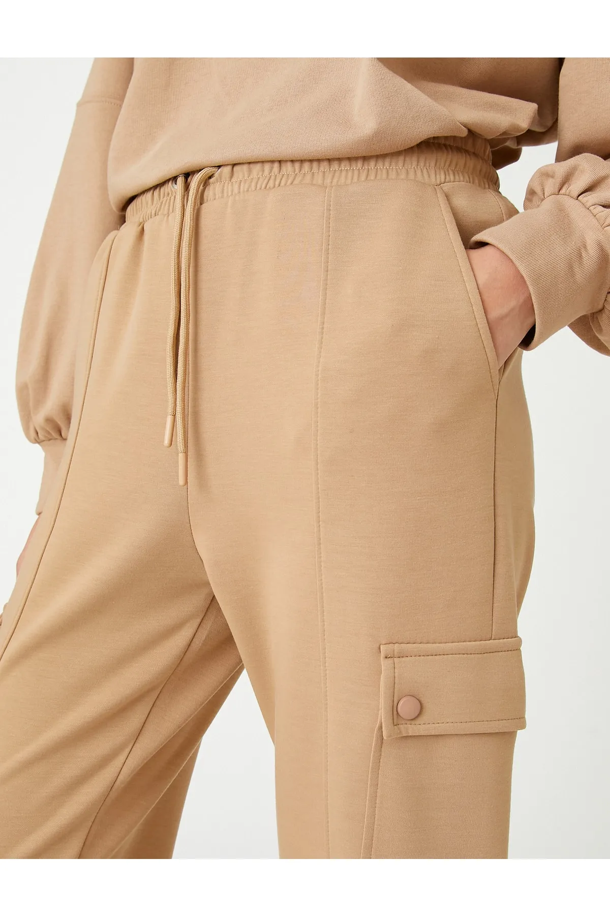 Koton  Jogger-Pyjamahose mit Taschendetail