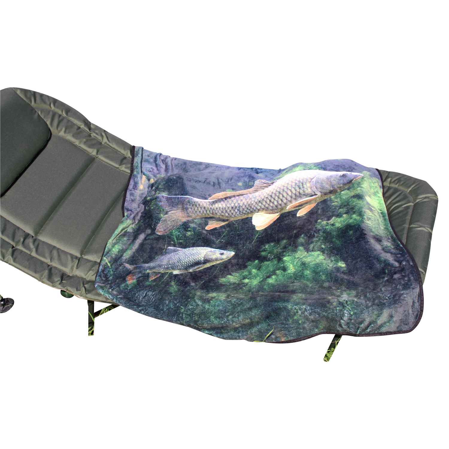il Lago Passion Teddyfleecedecke Schuppenkarpfen