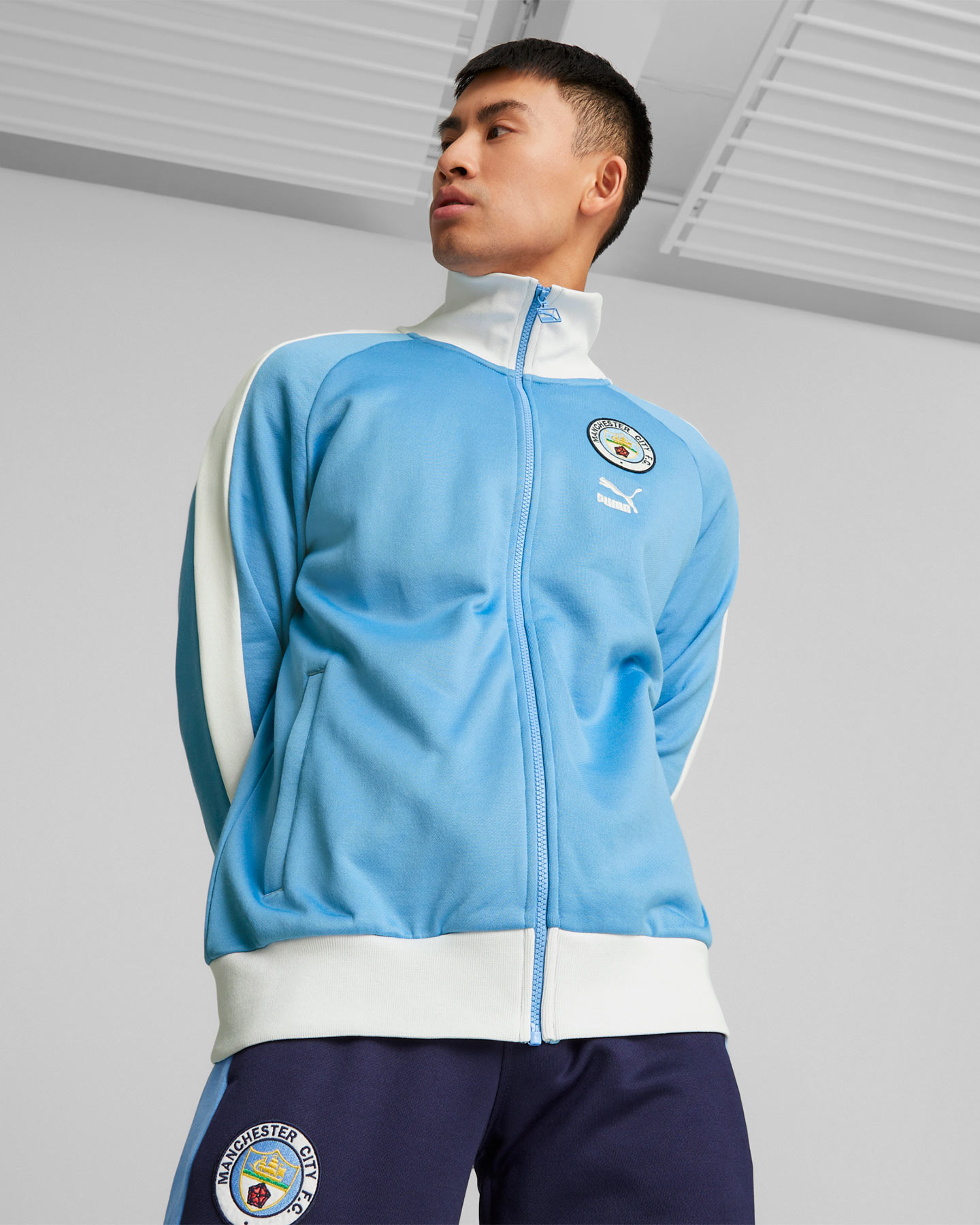 Oficiálne futbalové oblečenie Puma Manchester City T7 M 769496-01