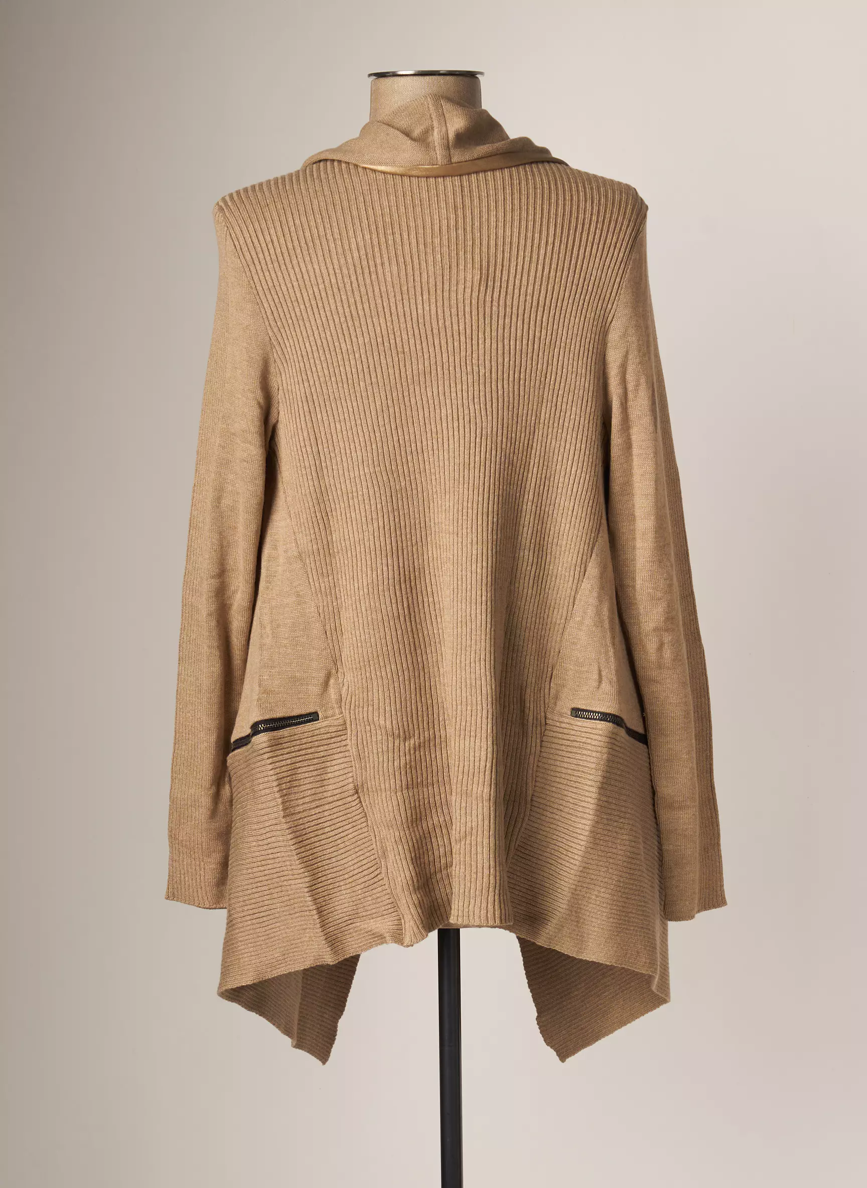 Ams Pure Cardigans Femme couleur beige