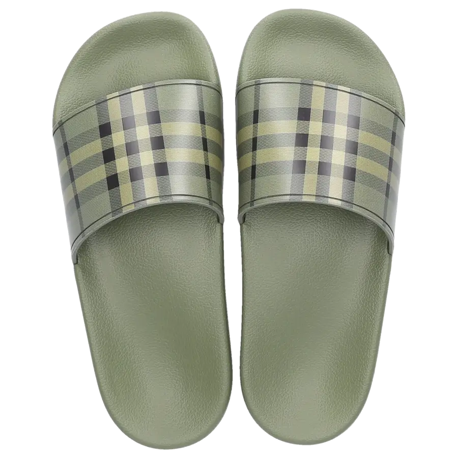 Burberry - Badeschuhe 8041968 Kautschuk - grün