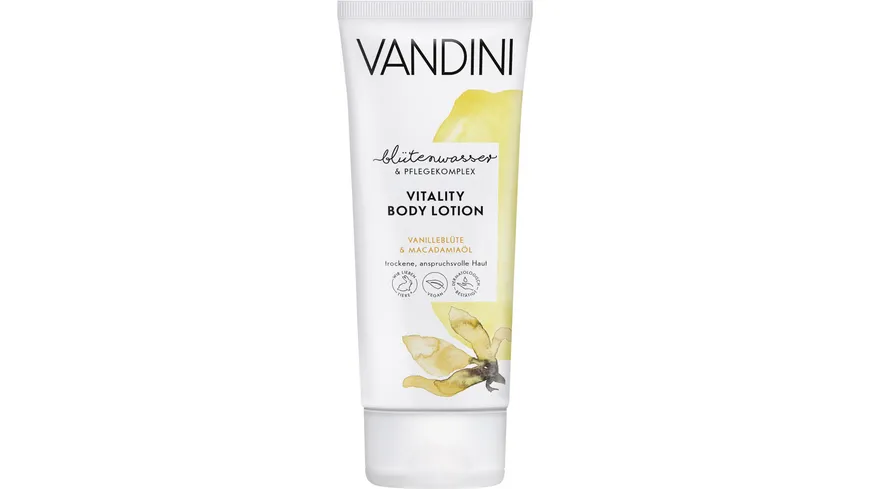VANDINI Vitality Geschenk Set Vanilleblüte & Macadamiaöl 400 ml