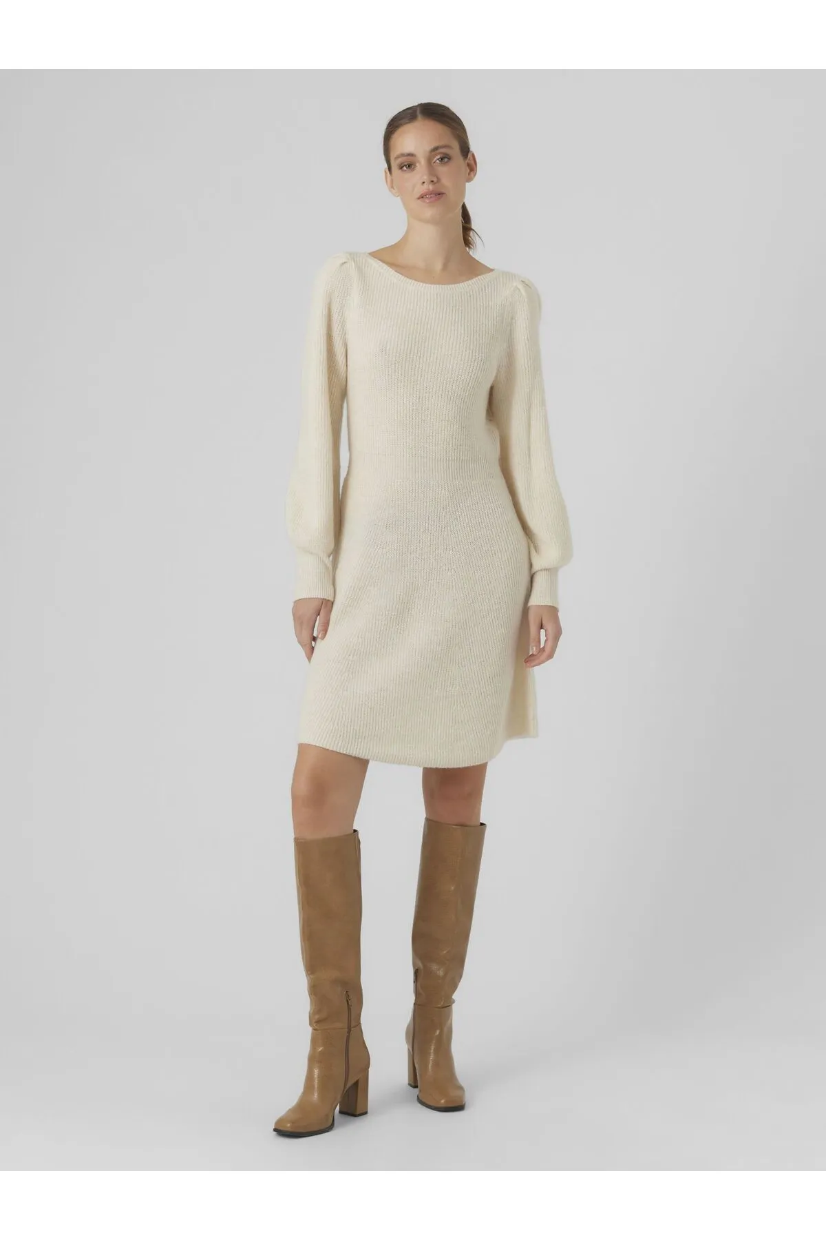 Vero Moda  Strickkleid VMFLAVOUR LS ABK DRESS GA EXC