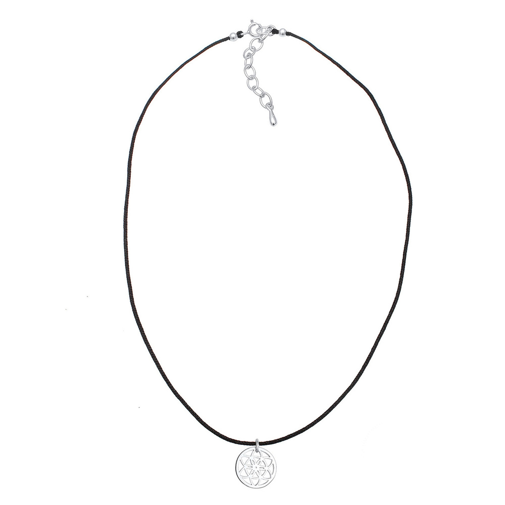 Elli Elli Collier Femme Choker Pendentif Ornement - (925/1000) Argent collier