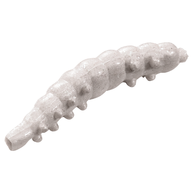 Berkley Powerbait Honey Worms (Garlic weiß)
