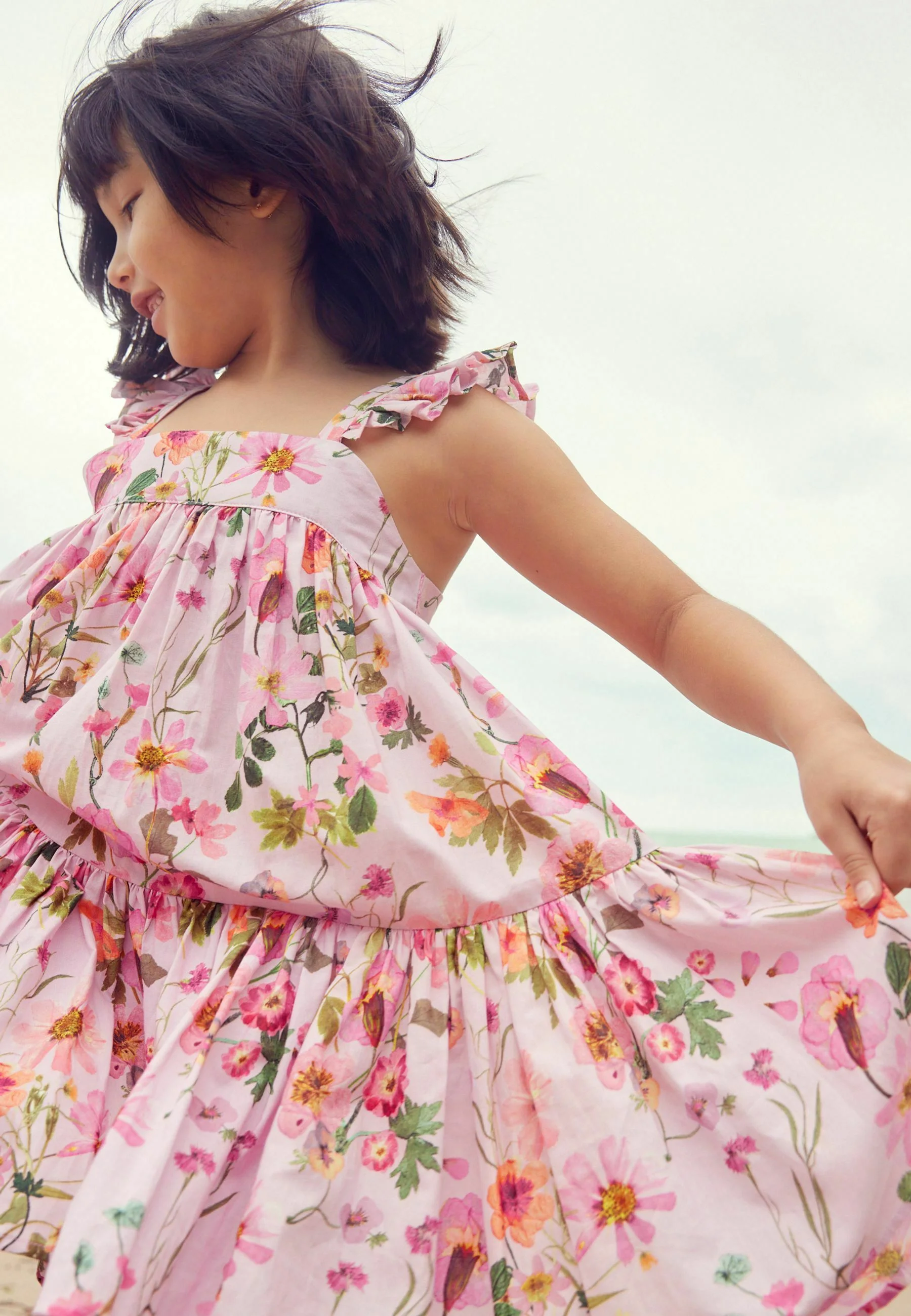 Siguiente ESTAMPADO ESCALONES - AJUSTE REGULAR - Vestido de verano