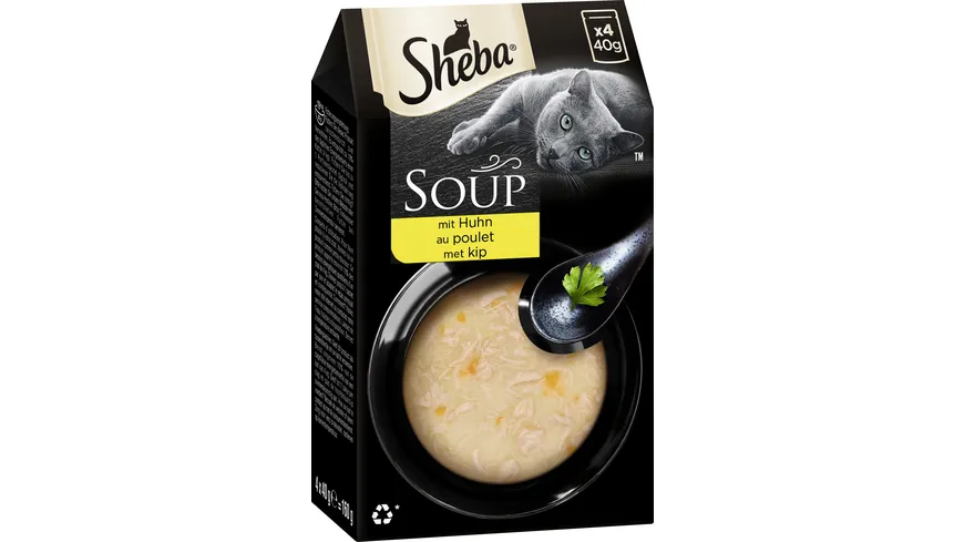 Sheba Soup mit Huhn Multipack 160 g