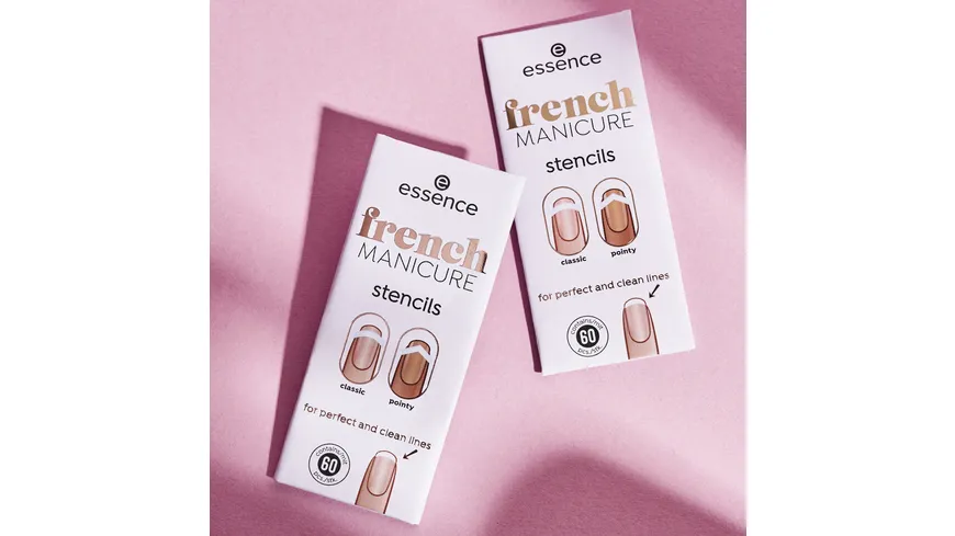 essence French Manicure Stencils