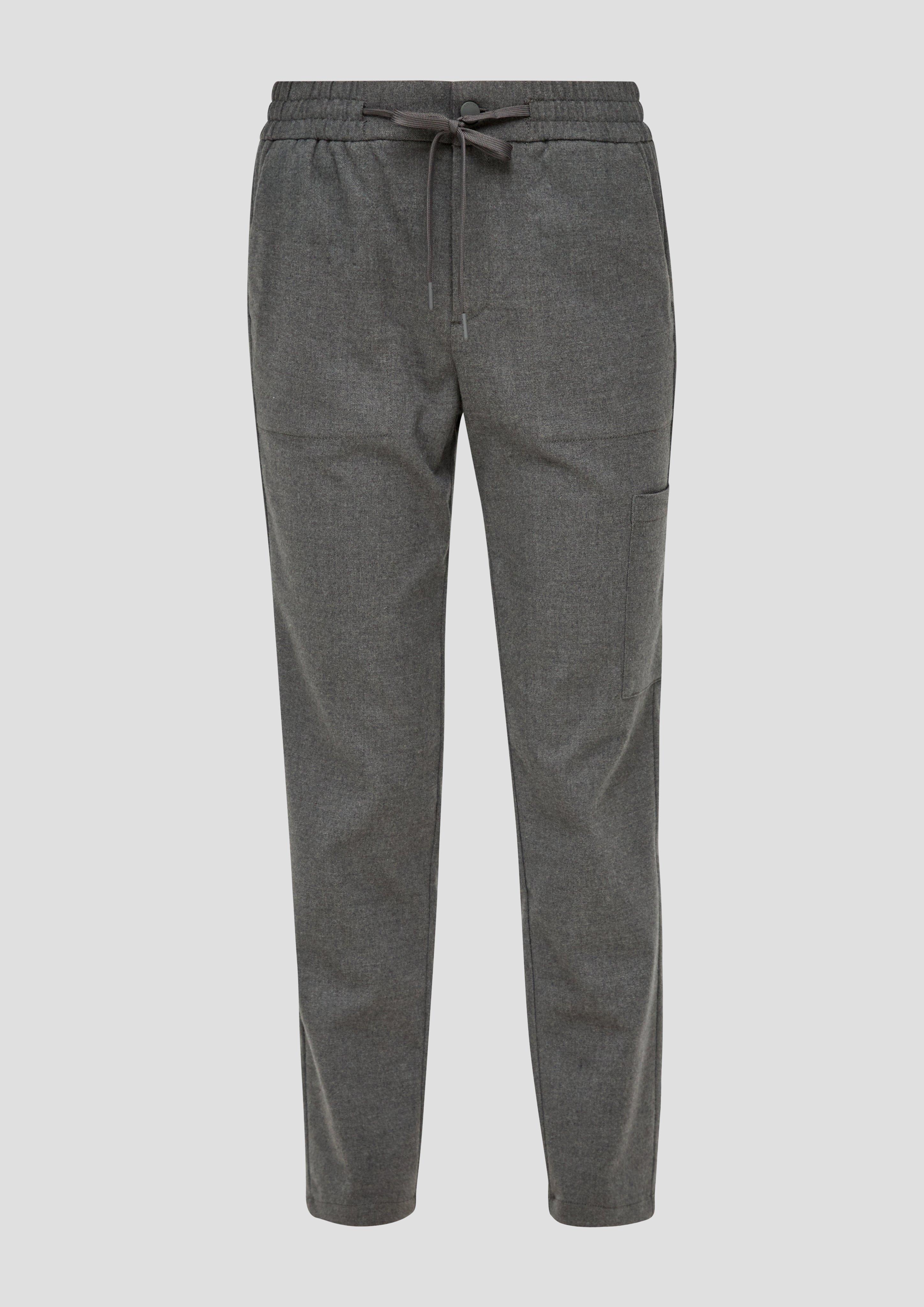 Relaxed: Twill-Hose mit Tapered Leg  2139064-9722