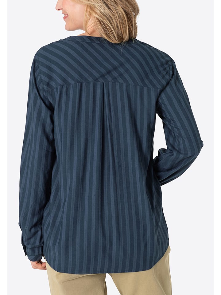 Timezone Bluse in Dunkelblau günstig kaufen