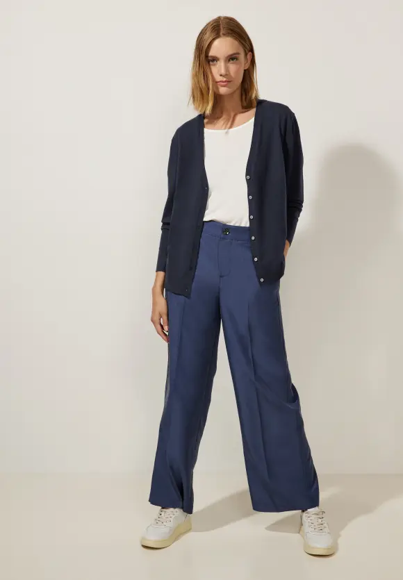 Street One Cardigan mit V-Ausschnitt