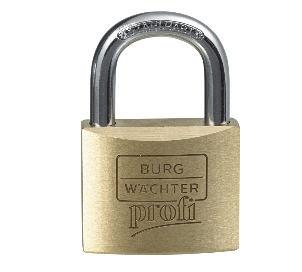 Burg-Wächter Messing-Vorhängeschlösser 116 Profi