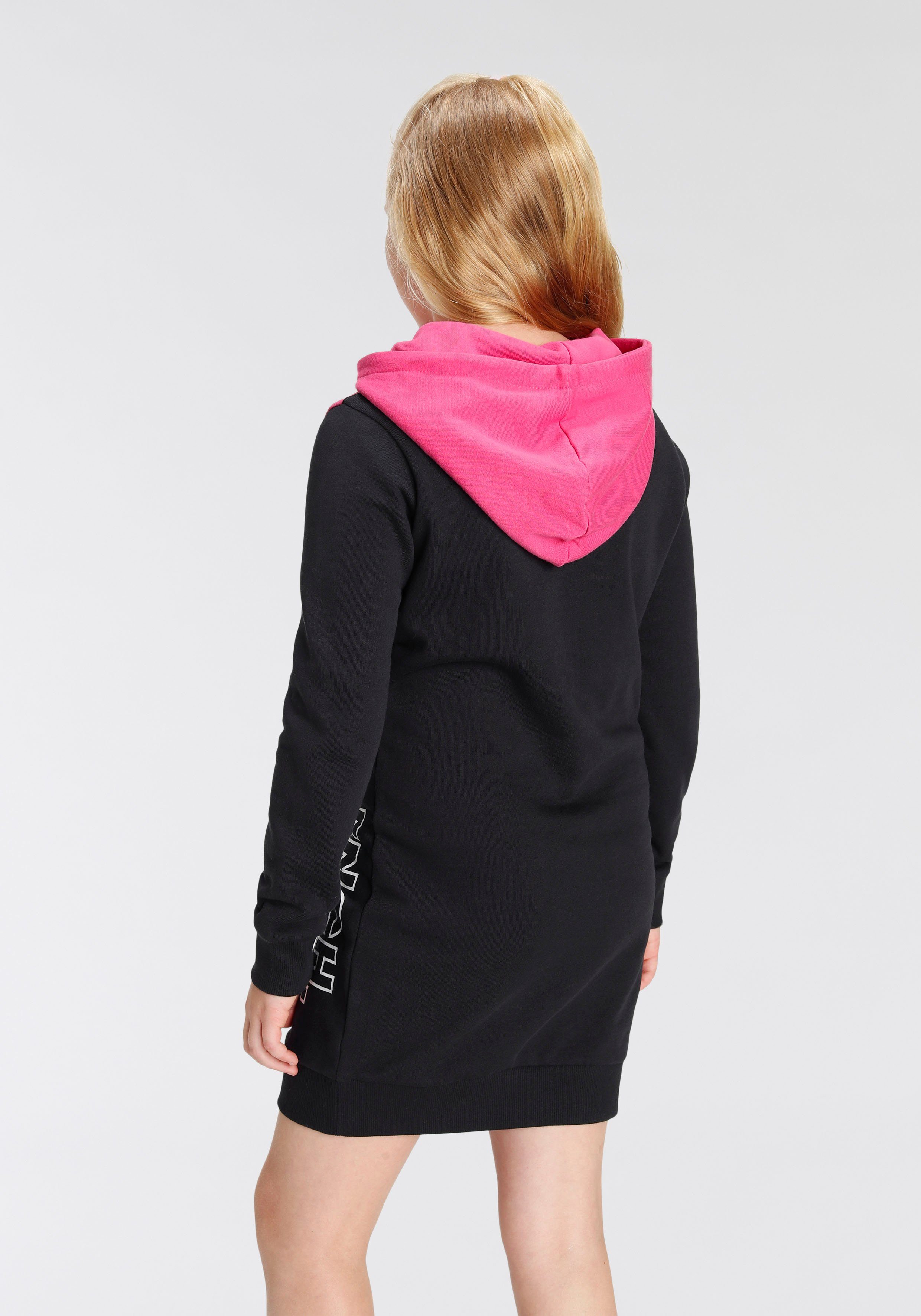 Bench. Sweatkleid mit Kapuze und Logodruck