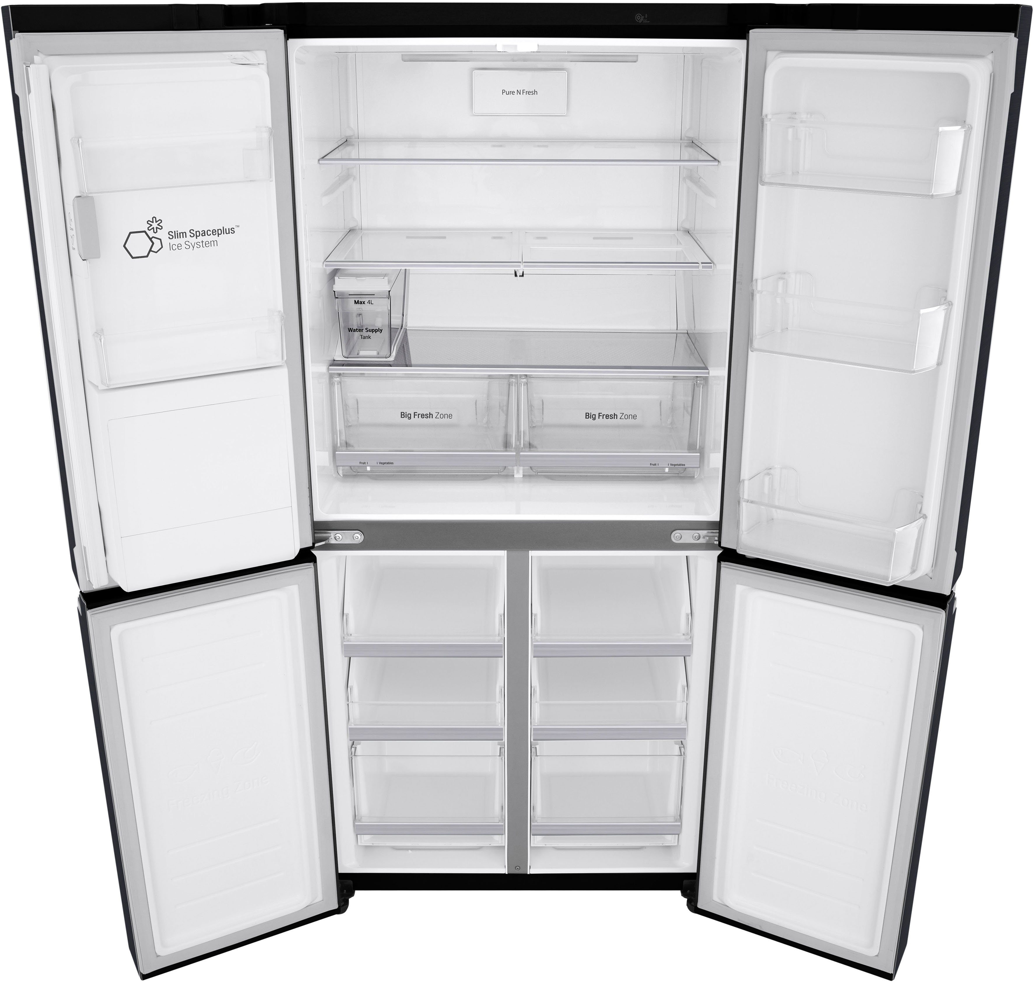 LG Kühl-/Gefrierkombination GML844MCAE, 178,7 cm hoch, 83,5 cm breit