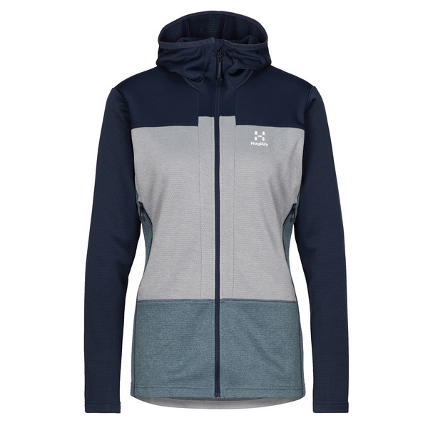 ROC FLASH MID HOOD W Damen - Fleecejacke