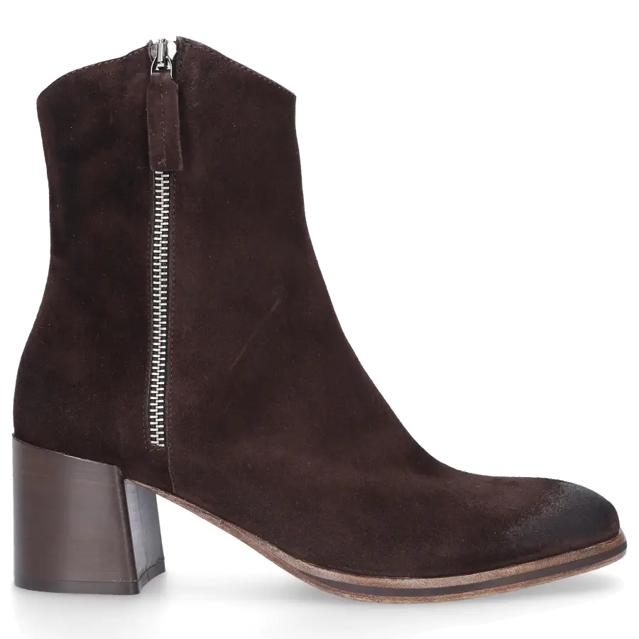 EN AVANT - Stiefeletten 414-02 Veloursleder - braun