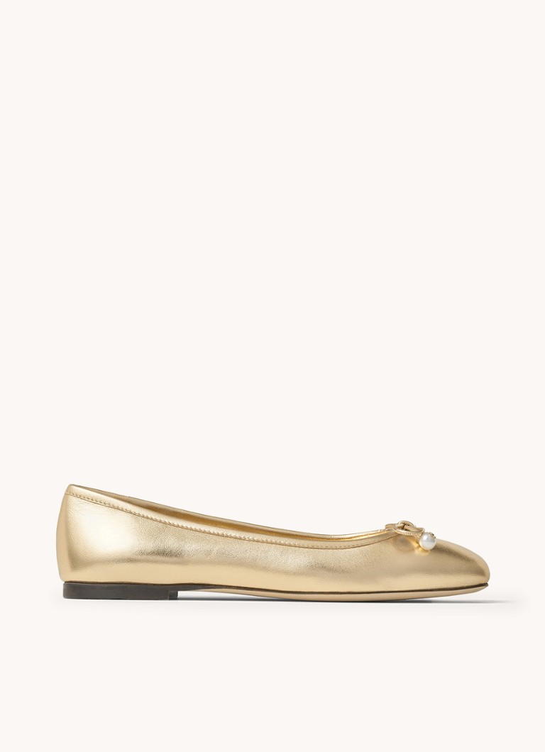 Μπαλαρίνες από αρνίσιο δέρμα Jimmy Choo Elma