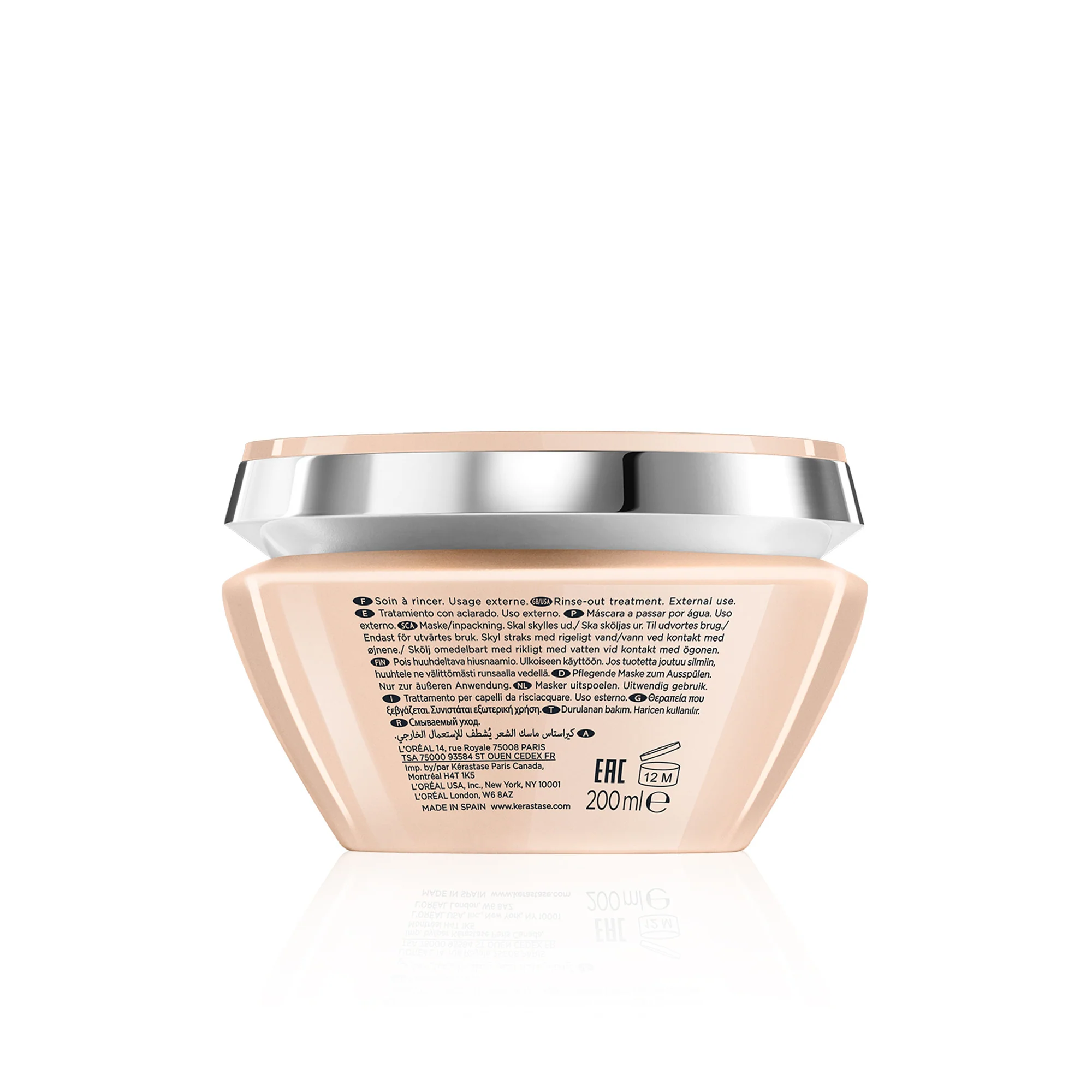 Mascarilla Curl Manifesto con Mantequilla y Alta Nutrición - Mascarilla para definir rizos, mascarilla nutritiva y reparadora.