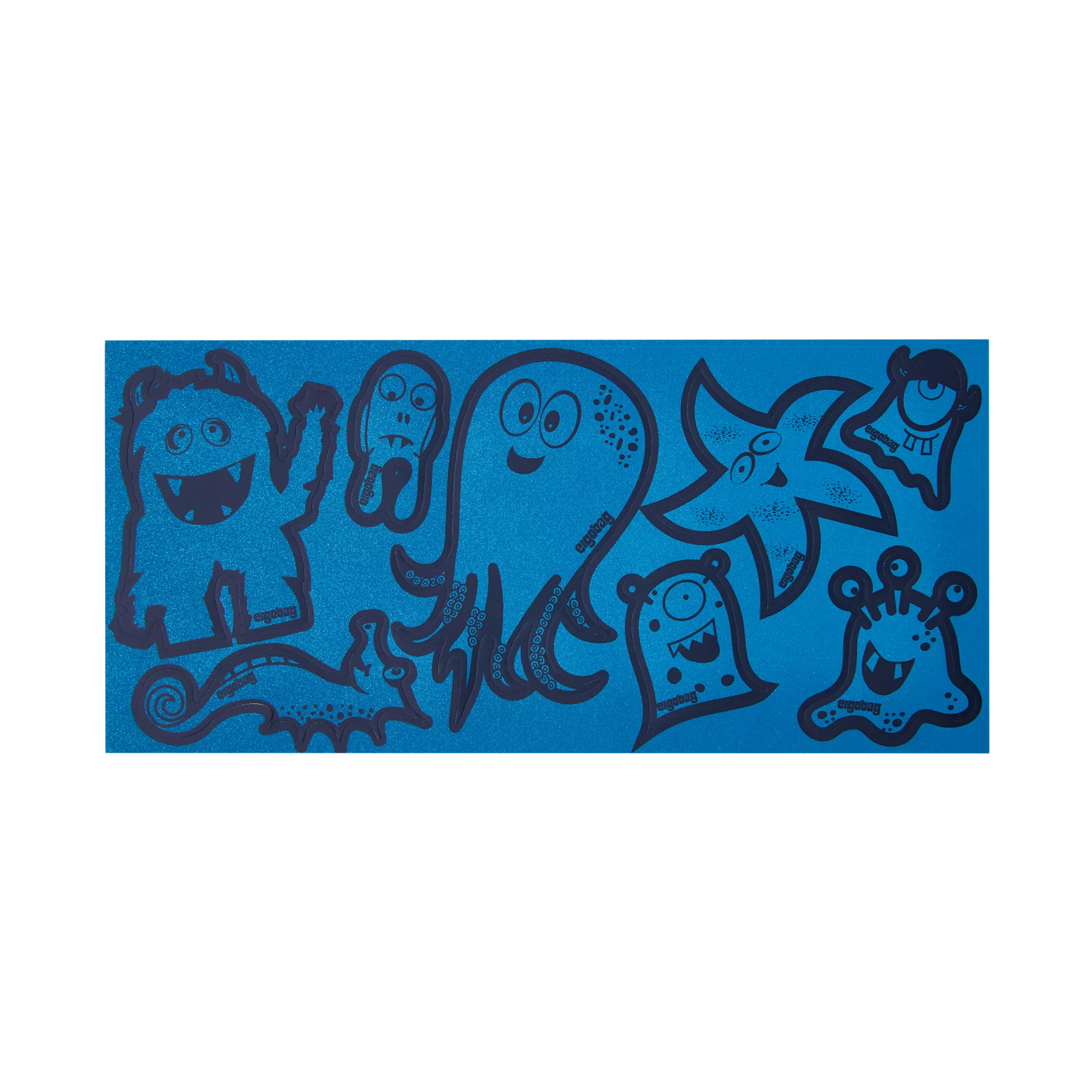ergobag Sticker Reflexie-Sticker Blau