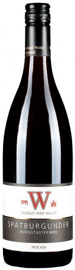 2017 Spätburgunder Bürgstadter Berg trocken - Weingut Josef Walter