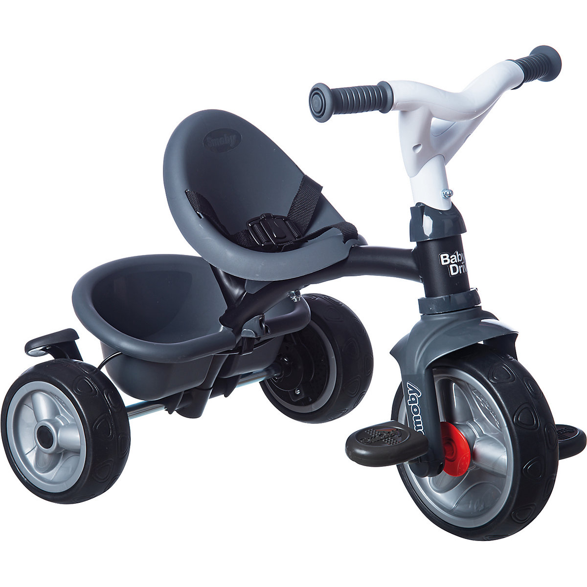Smoby Dreirad Baby Driver Komfort Grau