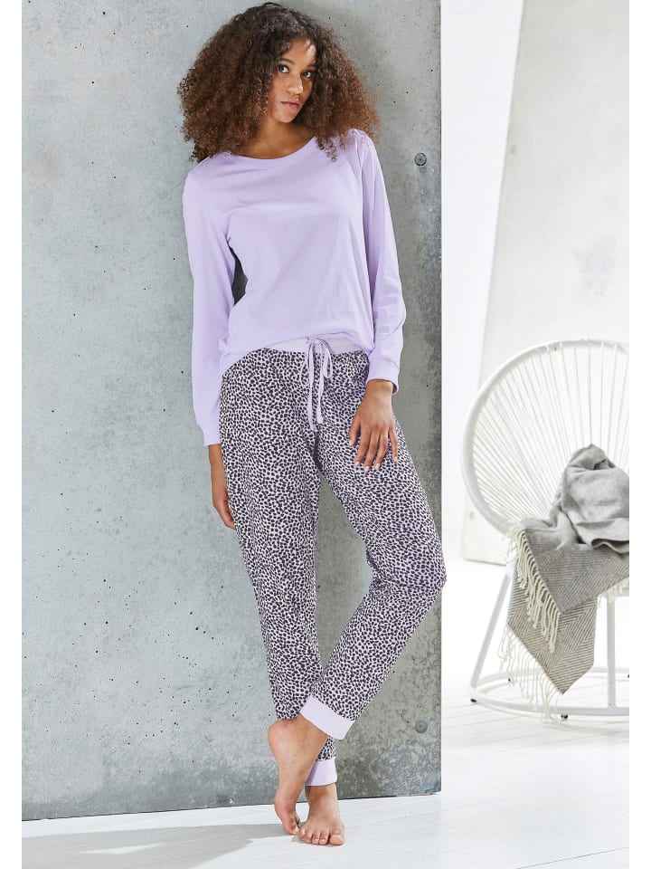VIVANCE DREAMS Schlafhose in helllila günstig kaufen
