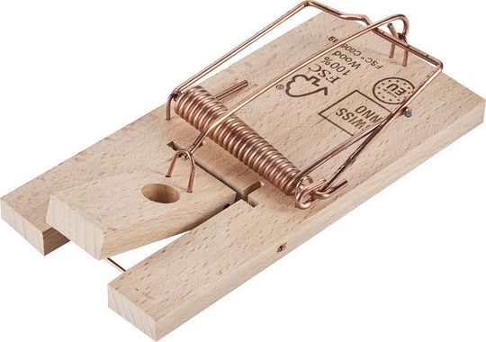 Swissinno Insektenvernichtungsmittel Swissinno Holz-Rattenfalle FSC Classic