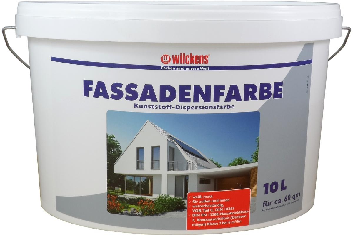 Wilckens Farben Wilckens Fassadenfarbe weiß 10l