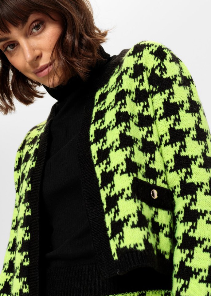 Strickjacke aus Jacquard