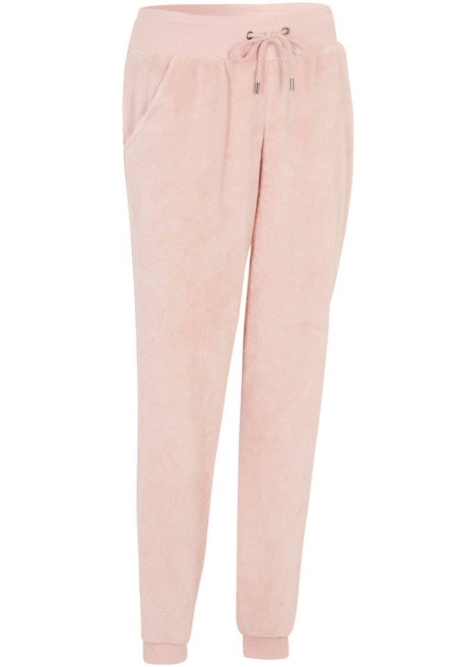 Fleece Jogginghose mit Bündchen